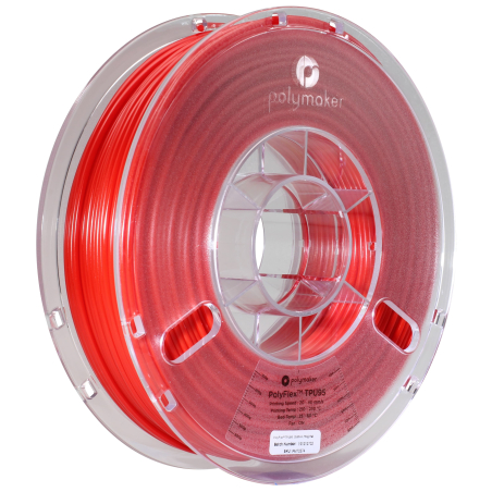 PolyFlex TPU-95A Red - 2.85mm - 750 g