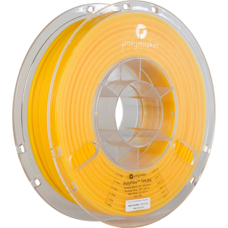 PolyFlex TPU-95A Yellow - 2.85mm - 750 g