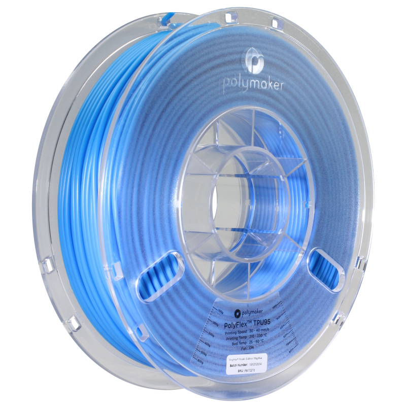 PolyFlex TPU95 Bleu - 2.85mm - 750 g