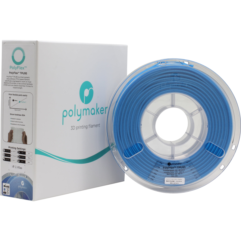 PolyFlex TPU95 Bleu - 2.85mm - 750 g (5)