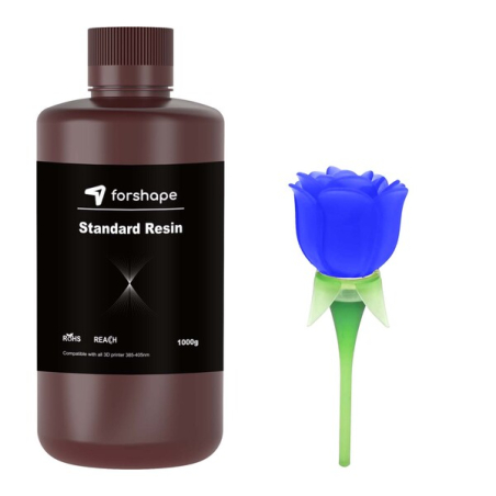 Forshape Premium Blue Translucent Resin - 1Kg