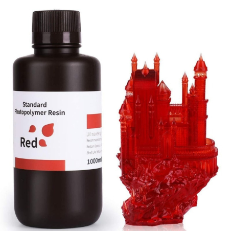 Standard resin Red Elegoo - 1000 ml