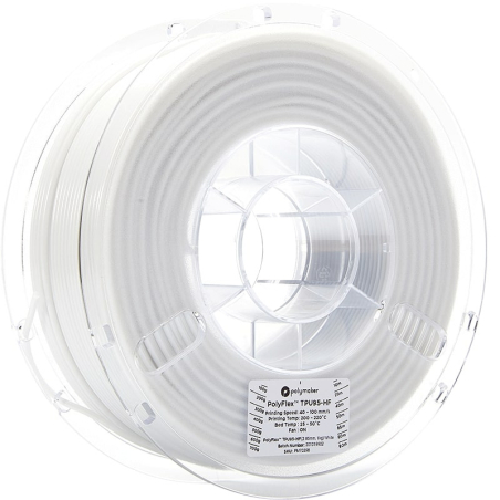 PolyFlex TPU-95A High Speed White - 2.85mm - 750 g