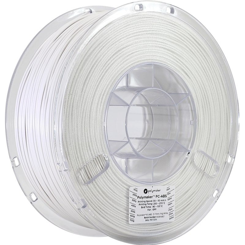 PC-ABS Blanc - 1.75mm - 1 kg