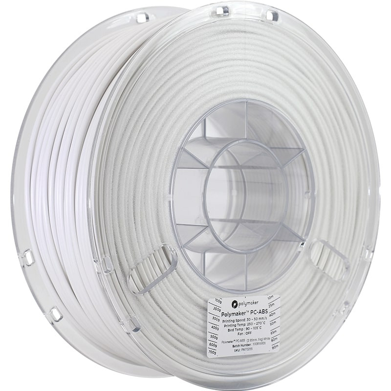 PC-ABS Blanc - 2.85mm - 1 kg