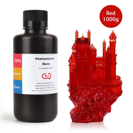 Resin ABS-like Red Elegoo - 1000 ml