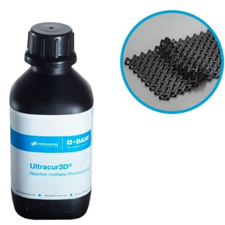 Resin Ultracur3D® ST 45 B (Black) BASF - 1000 ml