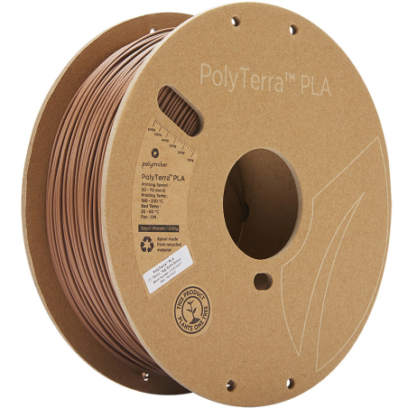 PolyTerra PLA Earth Brown - 1.75mm - 1 kg