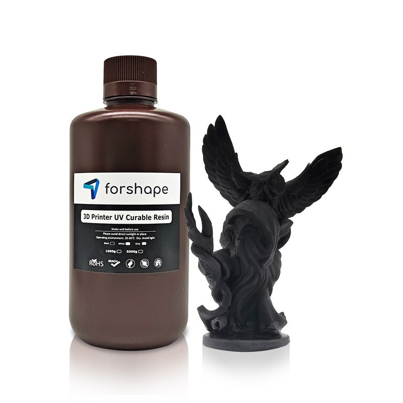 Résine Premium Noire Forshape - 1000 ml