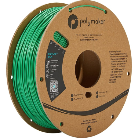 PolyLite PLA Green - 1.75mm - 1 kg