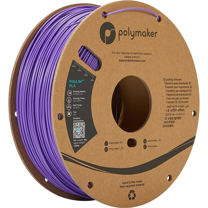 PolyLite PLA Violet - 1.75mm - 1 kg