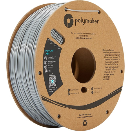 PolyLite ABS Grey - 1.75mm - 1 kg