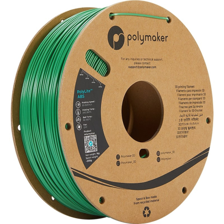 PolyLite ABS Green - 1.75mm - 1 kg