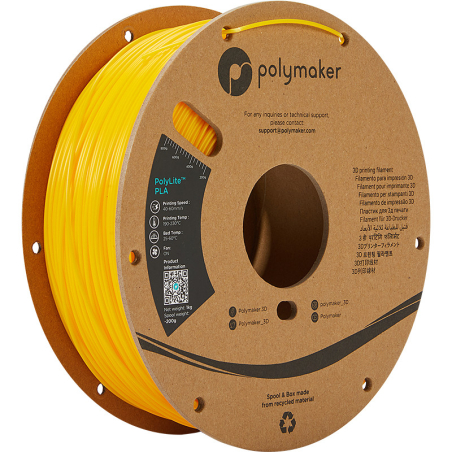 PolyLite PLA Yellow - 2.85mm - 1 kg