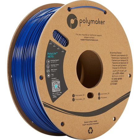 PolyLite PETG Blue - 1.75mm - 1 kg