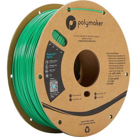 PolyLite PETG Green - 2.85mm - 1 kg