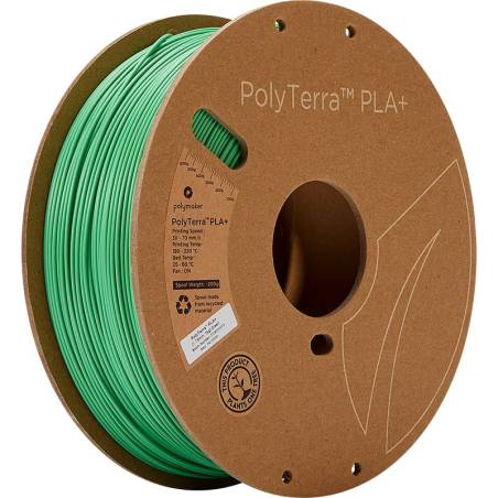 PolyTerra PLA+ Green - 1.75mm - 1 kg