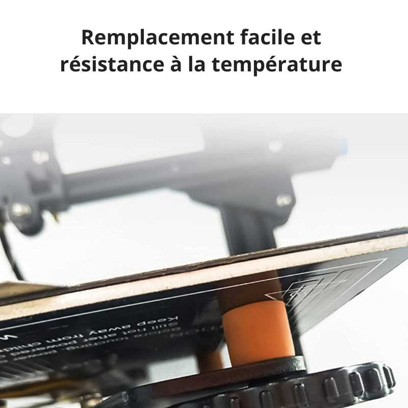 Remplacement Amortisseurs en sillicone pour plateau d'impression Creality CR-10/CR-10S et Ender-3