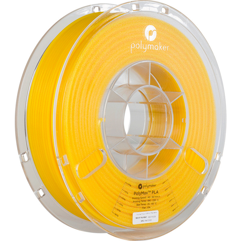 PolyMax PLA Jaune 2.85mm 750 g