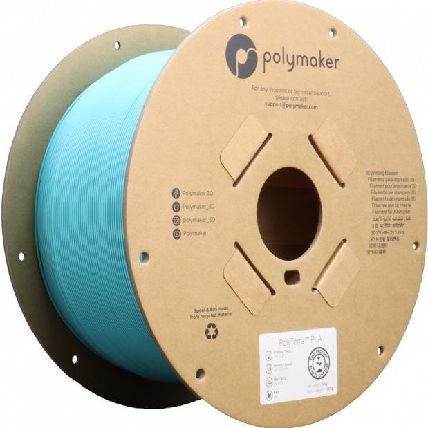 PolyTerra PLA Arctic Teal - 1.75mm - 3 kg