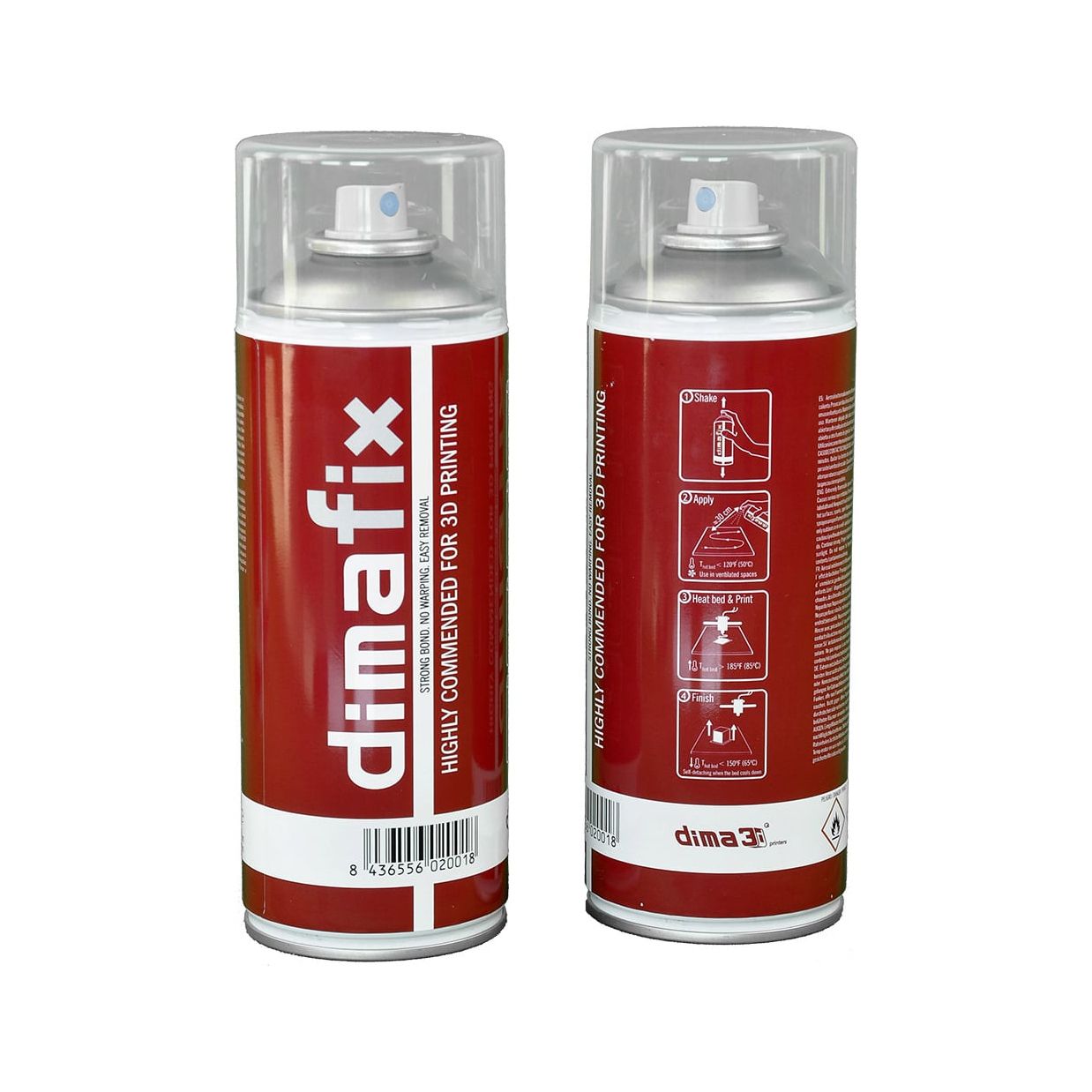 Dimafix Spray - 400 ml - Tray adhesive