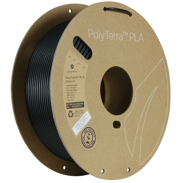 PolyTerra PLA Edition-R (recycled) Black - 2.85mm - 1 kg