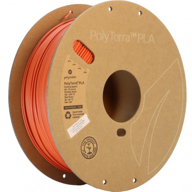 PolyTerra PLA Muted Red - 1.75mm - 1 kg