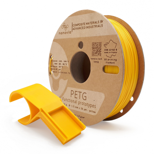 Nanovia PETG Yellow - 1.75 mm - 750g