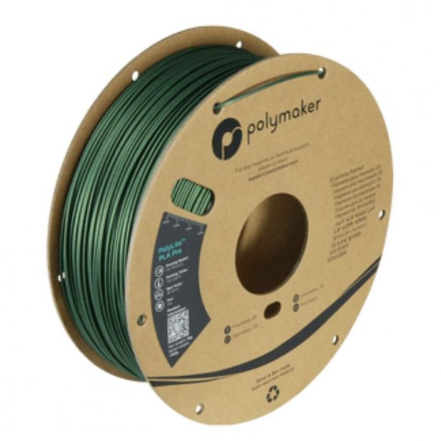 PolyLite PLA Pro Metallic Green - 1.75mm - 1 kg