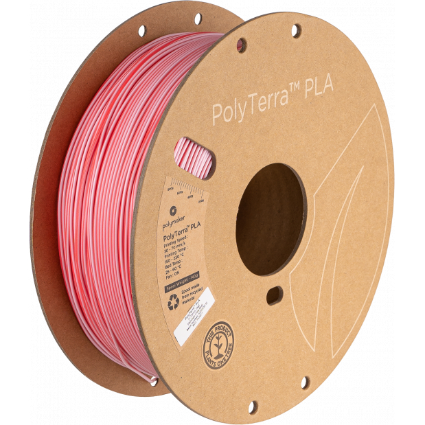 PolyTerra PLA Dual Rose Red (Flamingo) - 1.75mm - 1 kg