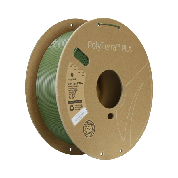 PolyTerra PLA Dual Dark Green Brown (Camouflage) - 1.75mm - 1 kg