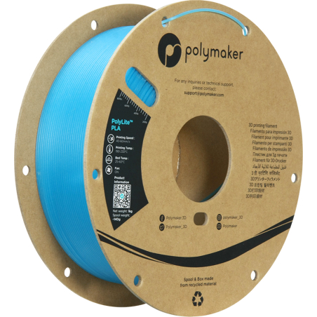 PolyLite PLA Luminous Blue - 1.75mm - 1 kg