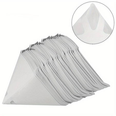 Pack of 30 paper filters for resin filtration