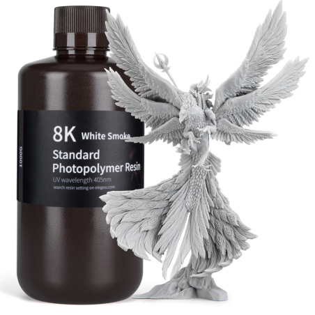 Résine standard 8K White Smoky Elegoo - 1000 ml