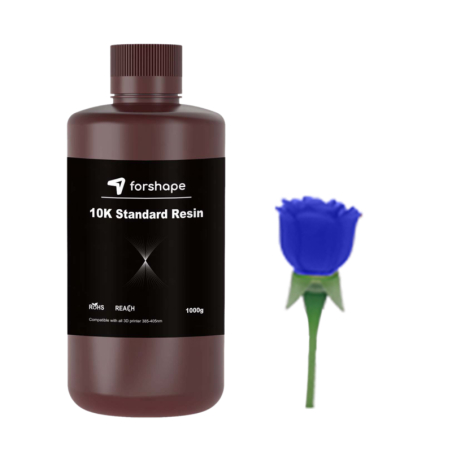 10K Translucid Blue resin Forshape Premium - 1Kg