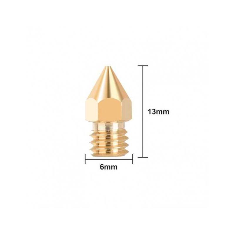 Lot de 2 Buses Laiton MK8 Forshape 0.5mm