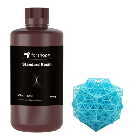 Aqua Blue Resin Forshape Premium - 1Kg